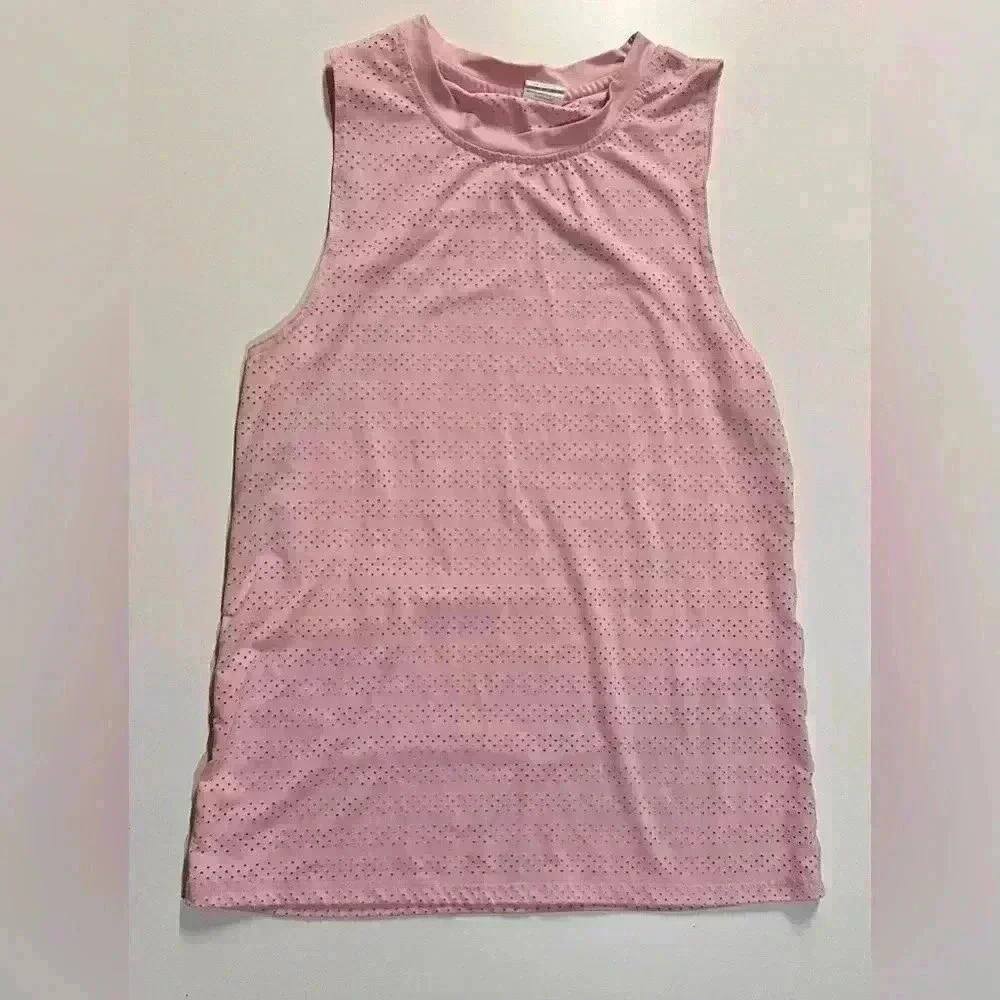 EUC Women’s Zyia Active Womens Blossom Chill Perforated Tank Size S